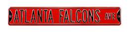 Atlanta Falcons Steel Street Sign-ATLANTA FALCONS AVE    