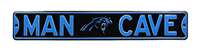 Carolina Panthers Steel Street Sign with Logo-MAN CAVE   