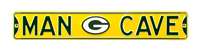 Green Bay Packers Steel Street Sign with Logo-MAN CAVE   