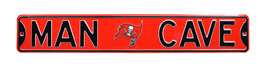 Tampa Bay Bucs Steel Street Sign with Logo-MAN CAVE   