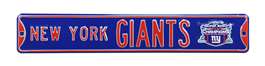 New York Giants Steel Street Sign with Logo-NEW YORK GIANTS SB-XLVI    