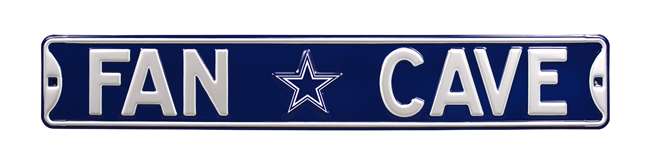 Dallas Cowboys Steel Street Sign with Logo-FAN CAVE   