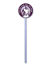 Texas A&M Aggies Laser Cut Steel Garden Stake-12th Man   