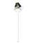 East Carolina Pirates Laser Cut Steel Garden Stake-White   