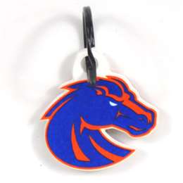 Boise State Broncos Laser Cut Logo Steel Key Ring-Primary Logo   