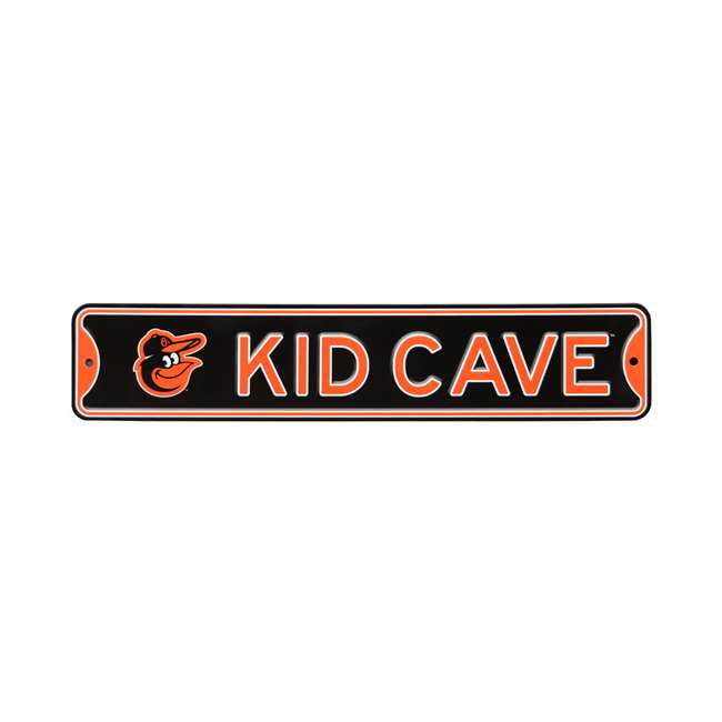 Baltimore Orioles  Steel Kid Cave Sign   