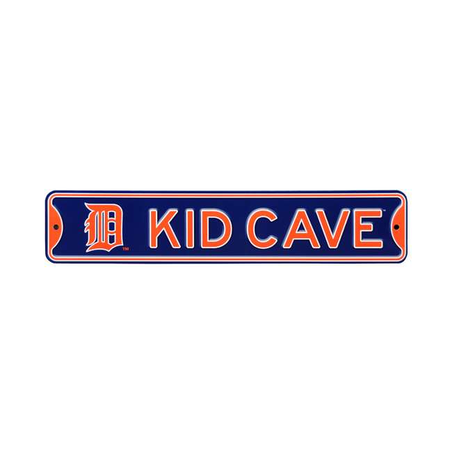 Detroit Tigers  Steel Kid Cave Sign   