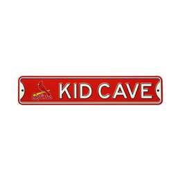 St Louis Cardinals  Steel Kid Cave Sign