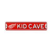 Detroit Red Wings  Steel Kid Cave Sign   