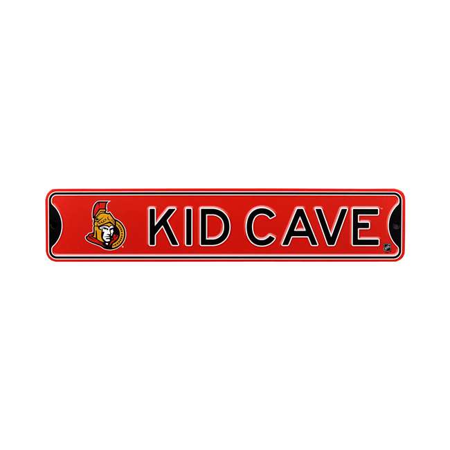 Ottawa Senators  Steel Kid Cave Sign   