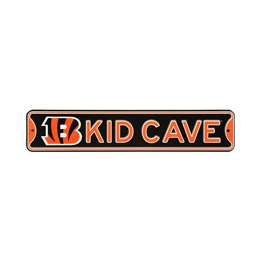 Cincinnati Bengals Steel Kid Cave Sign   