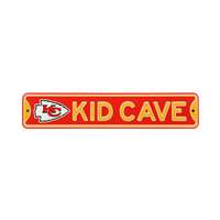 Kansas City Chiefs Steel Kid Cave Sign   