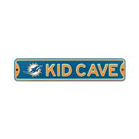 Miami Dolphins Steel Kid Cave Sign   