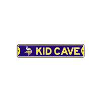 Minnesota Vikings Steel Kid Cave Sign   