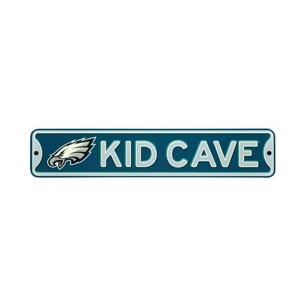 Philadelphia Eagles Steel Kid Cave Sign   