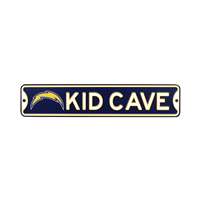 Los Angeles Chargers Steel Kid Cave Sign   