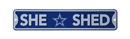 Dallas Cowboys Steel She Shed Sign   