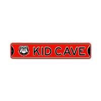 Georgia Bulldogs  Steel Kid Cave Sign   