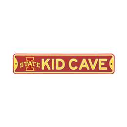 Iowa State Cyclones  Steel Kid Cave Sign   