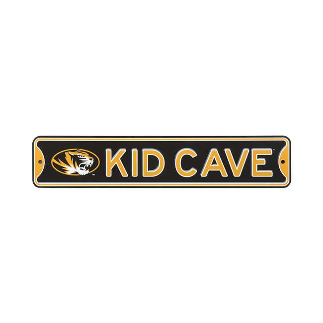 Missouri Tigers  Steel Kid Cave Sign   