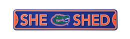 Florida Gators  Steel She Shed Sign   