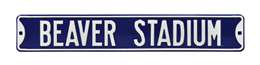 Penn State Nittany Lions Steel Street Sign-BEAVER STADIUM   
