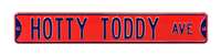 Ole Miss Rebels Steel Street Sign-HOTTY TODDY AVE    