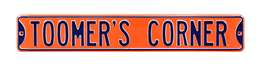 Auburn Tigers Steel Street Sign-TOOMER'S CORNER    