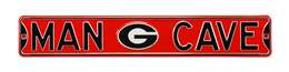 Georgia Bulldogs Steel Street Sign with Logo-MAN CAVE   