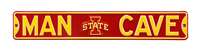 Iowa State Cyclones Steel Street Sign with Logo-MAN CAVE     