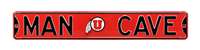 Utah Utes Steel Street Sign with Logo-MAN CAVE   