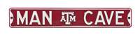 Texas A&M Aggies Steel Street Sign with Logo-MAN CAVE   