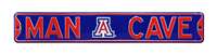 Arizona Wildcats Steel Street Sign with Logo-MAN CAVE   