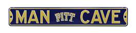 Pittsburgh Panthers Steel Street Sign with Vintage Logo-MAN CAVE   