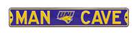 Northern Iowa Steel Street Sign with Logo-MAN CAVE   