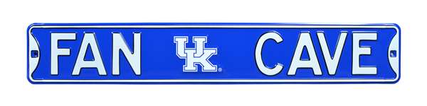 Kentucky Wildcats Steel Street Sign with Logo-FAN CAVE                                        