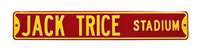 Iowa State Cyclones Steel Street Sign-JACK TRICE STADIUM                                             