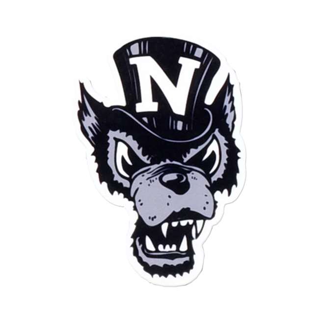 Nevada Wolfpack Laser Cut Steel Logo Spirit Size-Wolfie