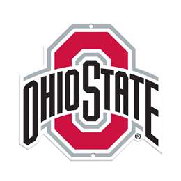 Ohio State Buckeyes Laser Cut Steel Logo Spirit Size-Primary Logo   