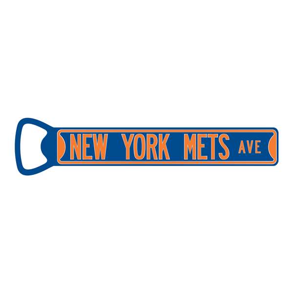 New York Mets  Steel Bottle Opener 7" Magnet   