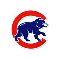 Chicago Cubs Laser Cut Logo Steel Magnet-Bear in "C"                                 