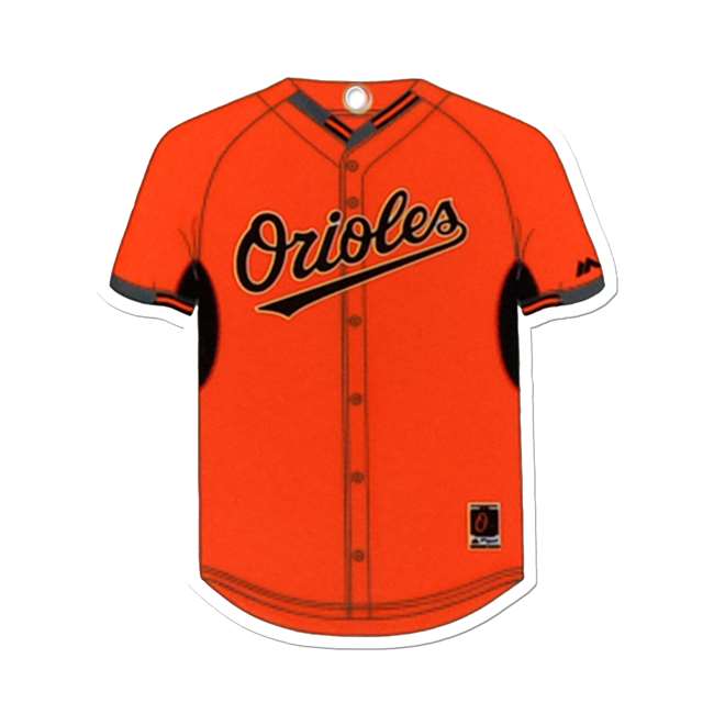 Baltimore Orioles Laser Cut Logo Steel Magnet-BP Jersey Orange    