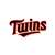 Minnesota Twins Laser Cut Logo Steel Magnet-Script    