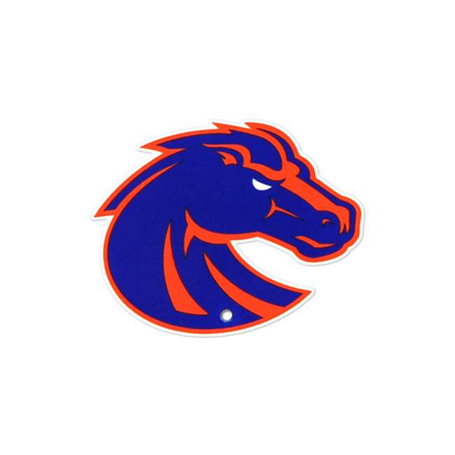 Boise State Broncos Laser Cut Logo Steel Magnet-Primary Logo   