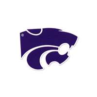 Kansas State Wildcats Laser Cut Logo Steel Magnet-K-State Powercat   