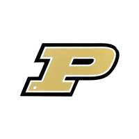 Purdue Boilermakers Laser Cut Logo Steel Magnet-P Logo   