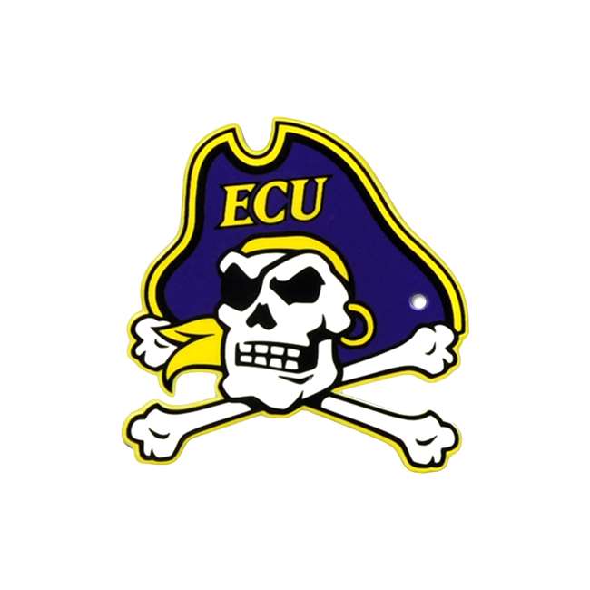 East Carolina Pirates Laser Cut Logo Steel Magnet-Pirate Logo