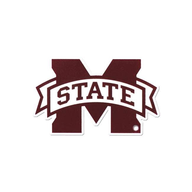 Mississippi State Bulldogs Laser Cut Logo Steel Magnet-M State Logo