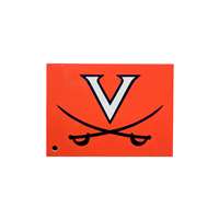 Virginia Cavaliers Laser Cut Logo Steel Magnet-Orange Logo   