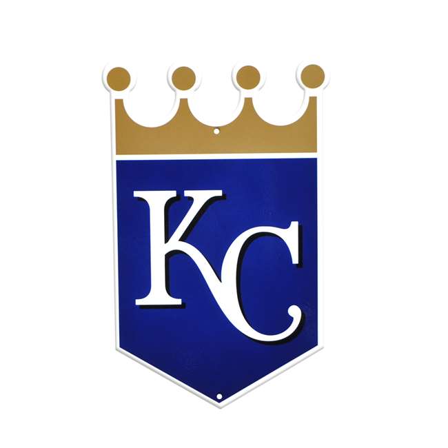 Kansas City Royals Laser Cut Steel Logo Spirit Size-Primary Logo   